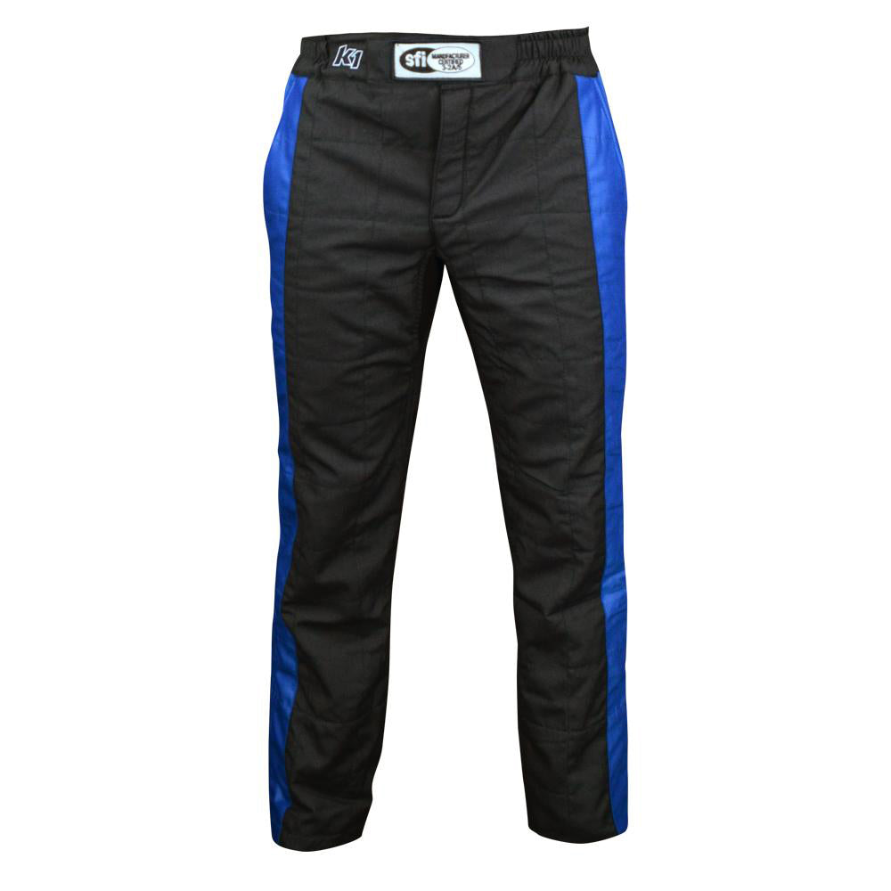 K1 RACEGEAR 22-SPT-NB-3XL Pant Sportsman Black / Blue 3X-Large