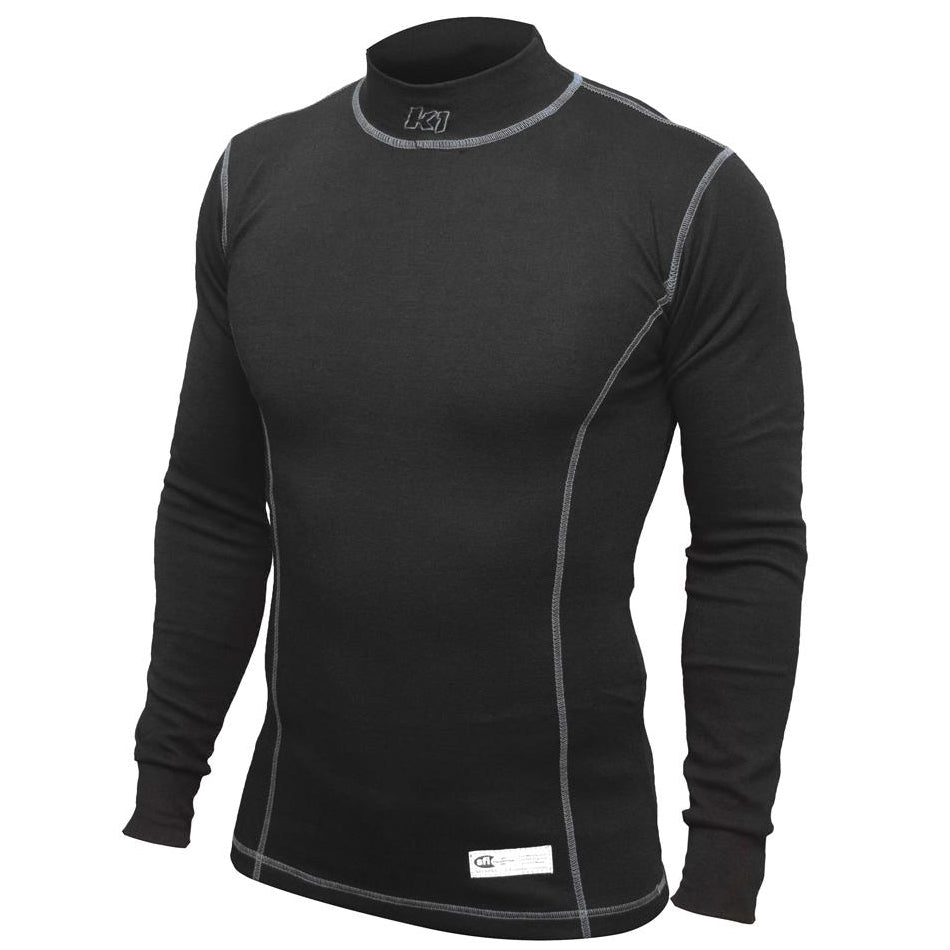 K1 RACEGEAR 26-PLS-N-S Undershirt Precision Black Small