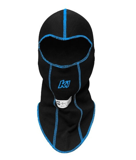 K1 RACEGEAR 26-SLH-N Balaclava Head Sock Black Single Layer