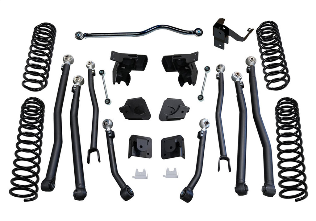 Superlift K201 4in. Rock Runner Series Lift Kit-07-18 Wrangler JK-4-door-w/Shadow Shocks for Select Jeep Wrangler, Jeep Wrangler JK
