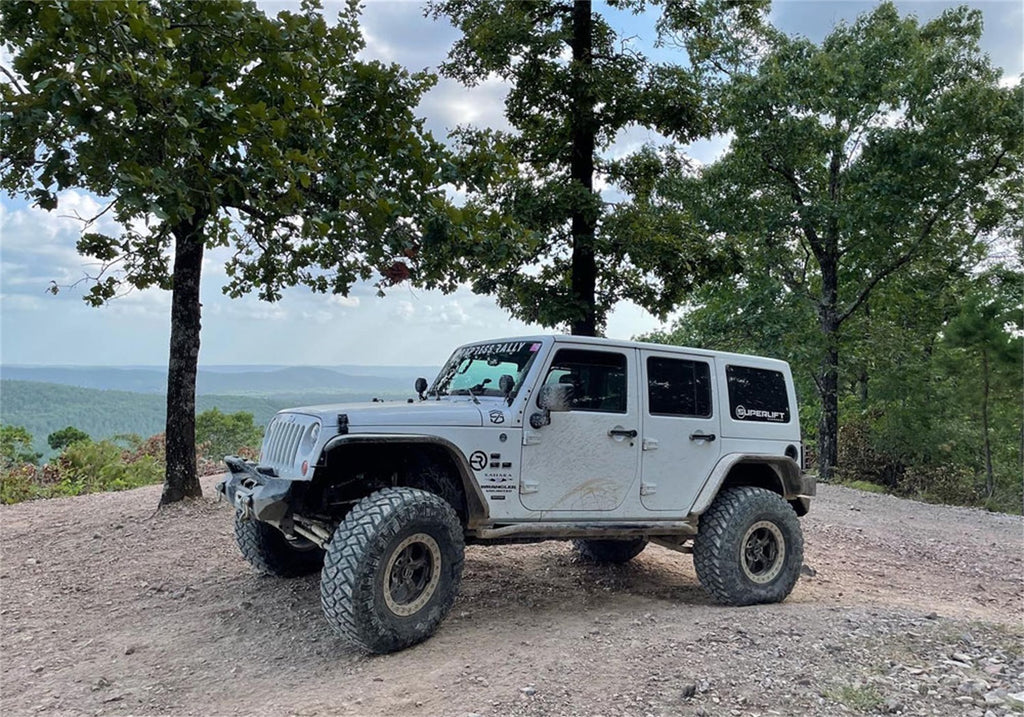 Superlift K201 4in. Rock Runner Series Lift Kit-07-18 Wrangler JK-4-door-w/Shadow Shocks for Select Jeep Wrangler, Jeep Wrangler JK