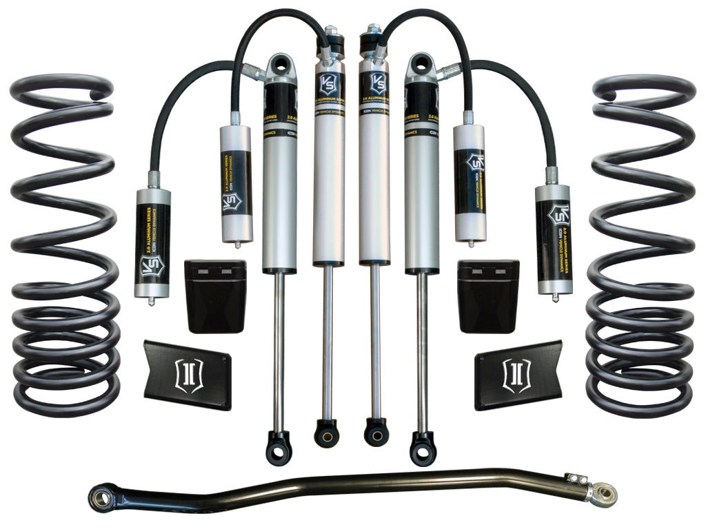 ICON Vehicle Dynamics K212502 03-12 RAM 2500/3500 4WD 2.5" STAGE 2 SUSPENSION SYSTEM for Select Dodge Ram 2500, Dodge Ram 3500, Ram 2500, Ram