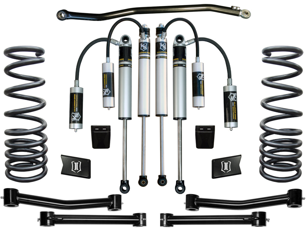 ICON Vehicle Dynamics K212503T 03-12 RAM 2500/3500 4WD 2.5" STAGE 3 SUSPENSION SYSTEM for Select Dodge Ram 2500, Dodge Ram 3500, Ram 2500, Ram