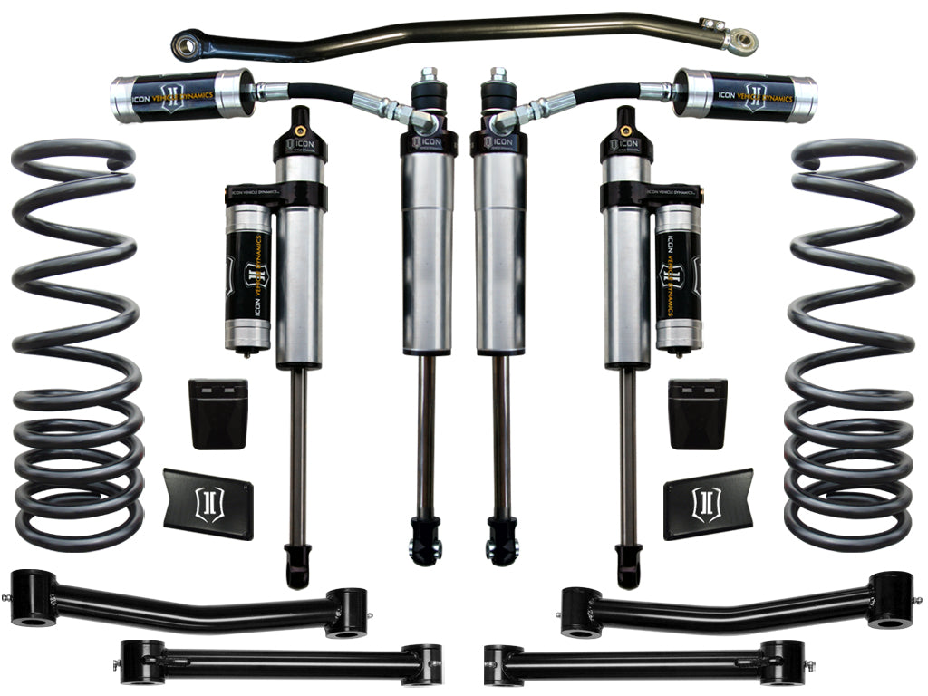 ICON Vehicle Dynamics K212504T 03-12 RAM 2500/3500 4WD 2.5" STAGE 4 SUSPENSION SYSTEM for Select Dodge Ram 2500, Dodge Ram 3500, Ram 2500, Ram
