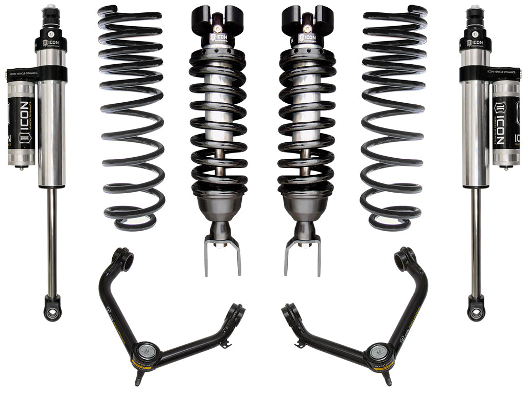 ICON Vehicle Dynamics K213104T 19-UP RAM 1500 2/4WD 0-1.5" STAGE 4 SUSPENSION SYSTEM W TUBULAR UCA for Select Ram