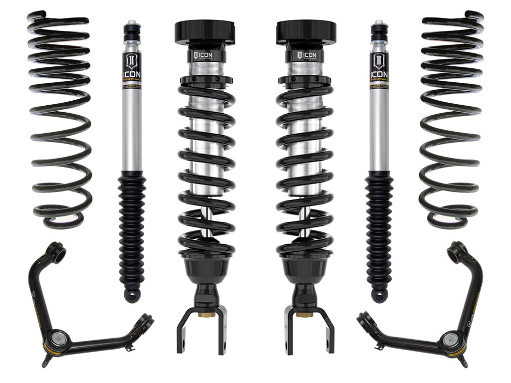 ICON Vehicle Dynamics K213112T 19-23 RAM 1500 2-3" STAGE 2 SUSPENSION SYSTEM W/ TUBULAR UCA for Select Ram