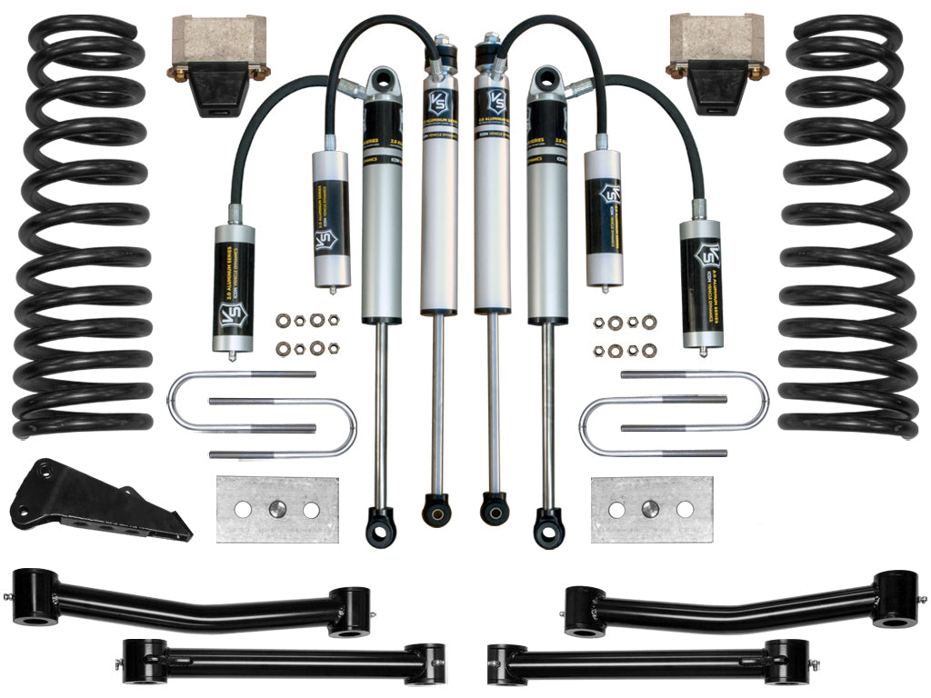ICON Vehicle Dynamics K214501T 03-08 RAM 2500/3500 4WD 4.5" STAGE 2 SUSPENSION SYSTEM for Select Dodge Ram 2500, Dodge Ram