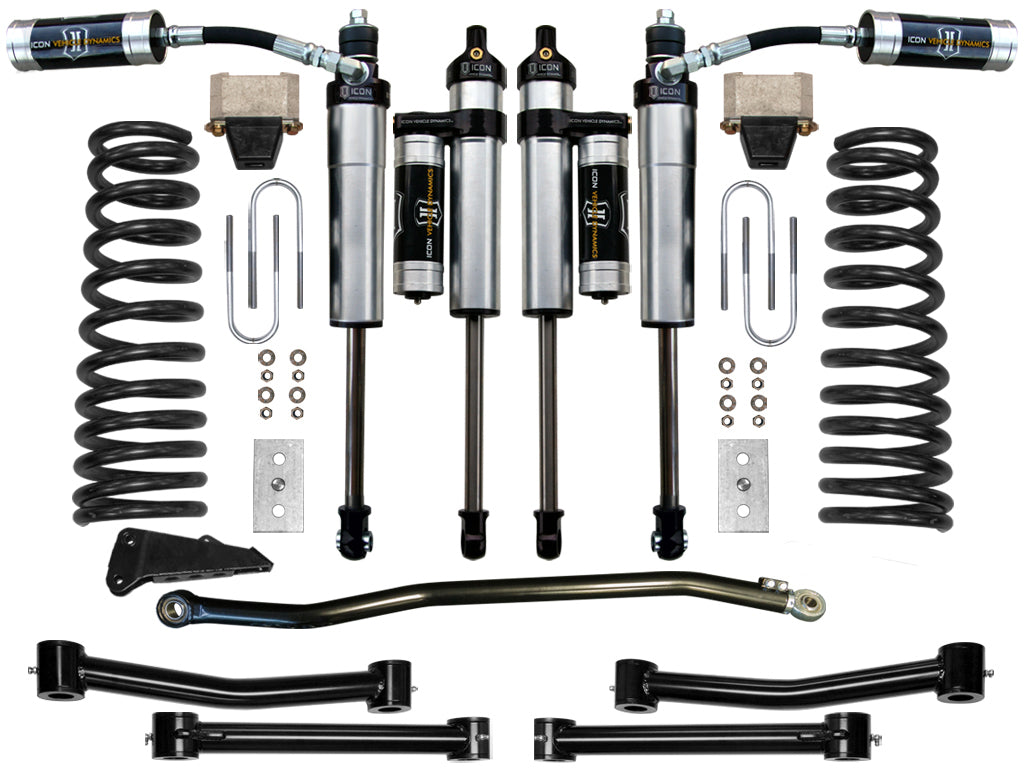 ICON Vehicle Dynamics K214503T 03-08 RAM 2500/3500 4WD 4.5" STAGE 4 SUSPENSION SYSTEM for Select Dodge Ram 2500, Dodge Ram
