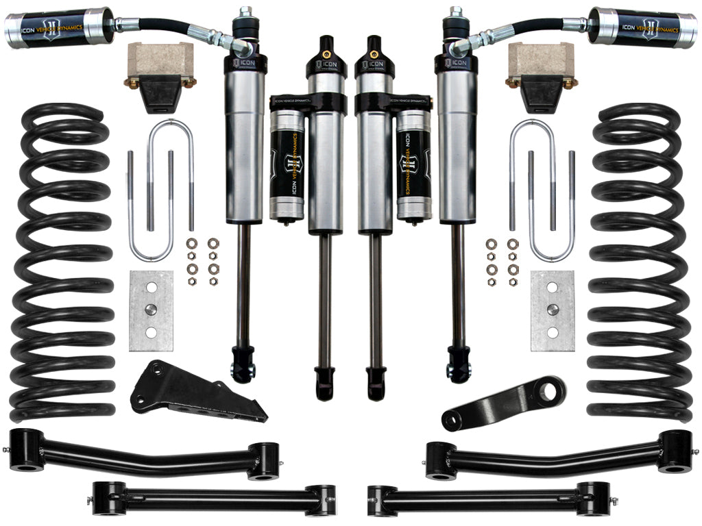 ICON Vehicle Dynamics K214552T 09-12 RAM 2500/3500 4.5" STAGE 3 SUSPENSION SYSTEM for Select Dodge Ram 2500, Dodge Ram 3500, Ram 2500, Ram