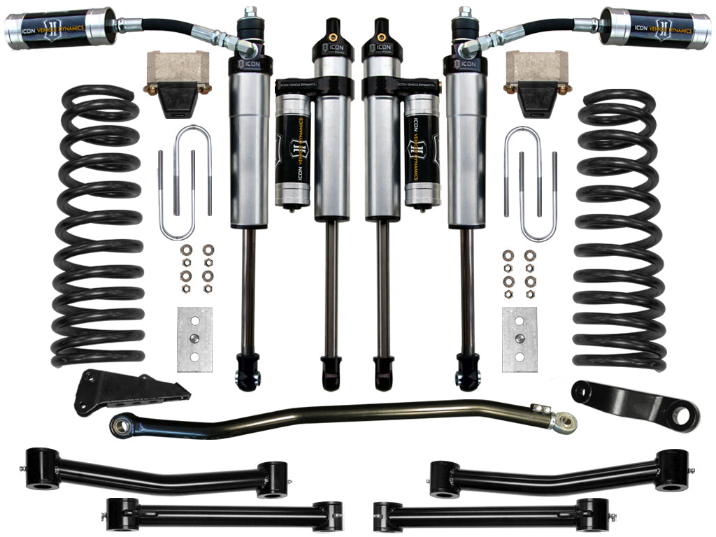 ICON Vehicle Dynamics K214553T 09-12 RAM 2500/3500 4.5" STAGE 4 SUSPENSION SYSTEM for Select Dodge Ram 2500, Dodge Ram 3500, Ram 2500, Ram