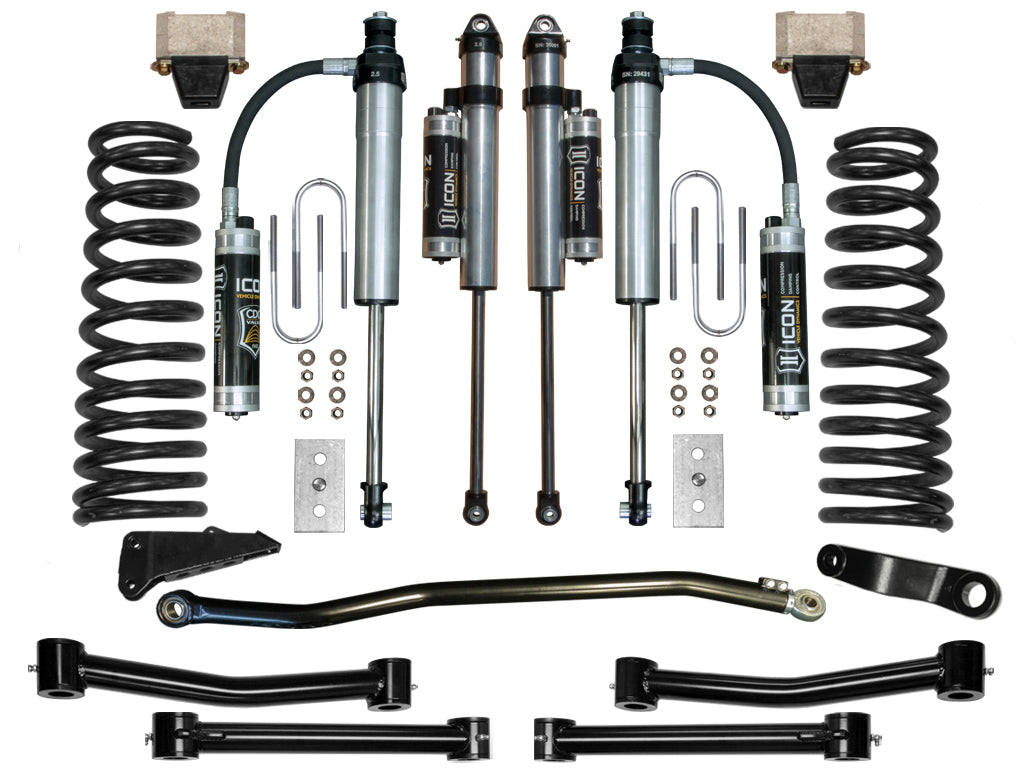 ICON Vehicle Dynamics K214554T 09-12 RAM 2500/3500 4.5" STAGE 5 SUSPENSION SYSTEM for Select Dodge Ram 2500, Dodge Ram 3500, Ram 2500, Ram