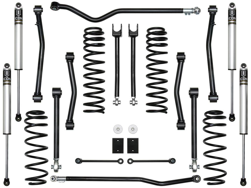 ICON Vehicle Dynamics K22014 18-UP JEEP JL 2.5" STAGE 4 SUSPENSION SYSTEM for Select Jeep Wrangler