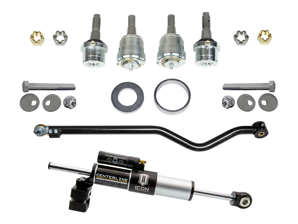 ICON Vehicle Dynamics K2205 07-18 JEEP JK STAGE 5 ULTIMATE FRONT END KIT for Select Jeep Wrangler, Jeep Wrangler JK
