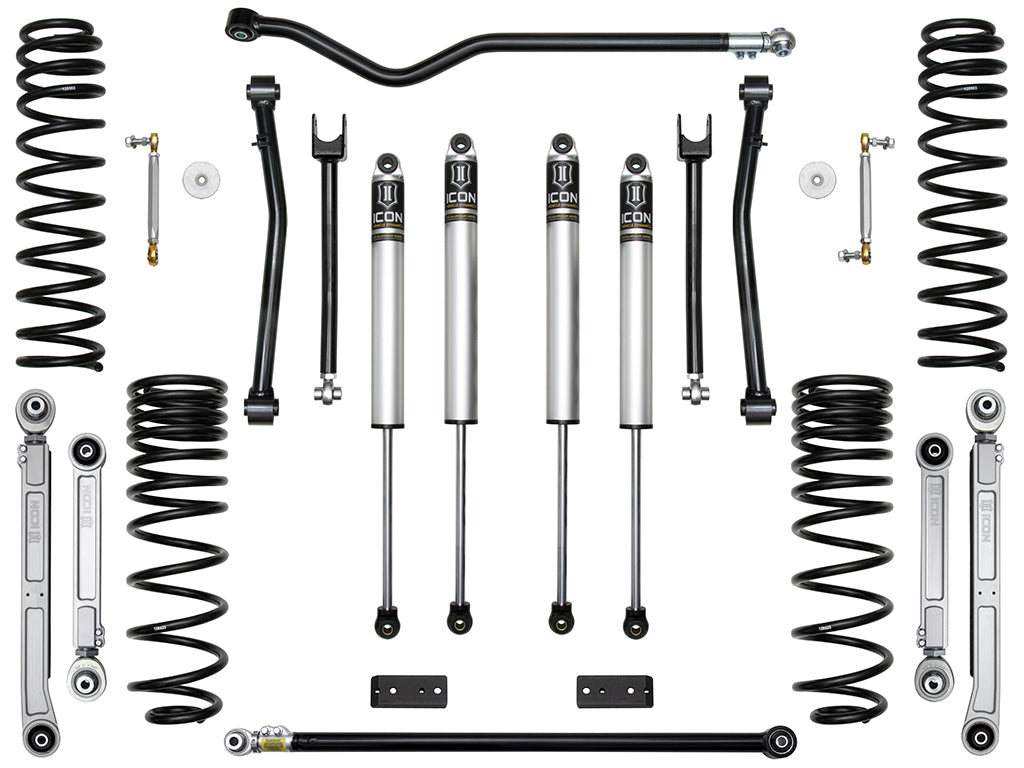 ICON Vehicle Dynamics K22105 20-UP JEEP GLADIATOR 2.5" STAGE 5 SUSPENSION SYSTEM (BILLET) for Select Jeep Gladiator