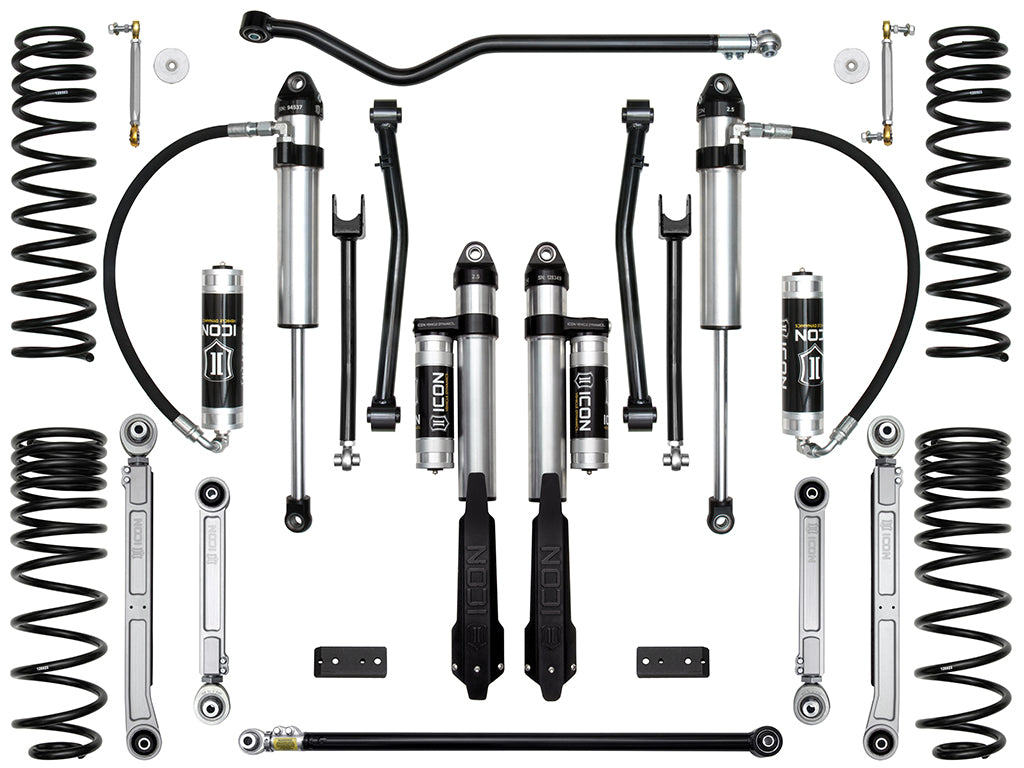 ICON Vehicle Dynamics K22107 20-UP JEEP GLADIATOR 2.5" STAGE 7 SUSPENSION SYSTEM (BILLET) for Select Jeep Gladiator