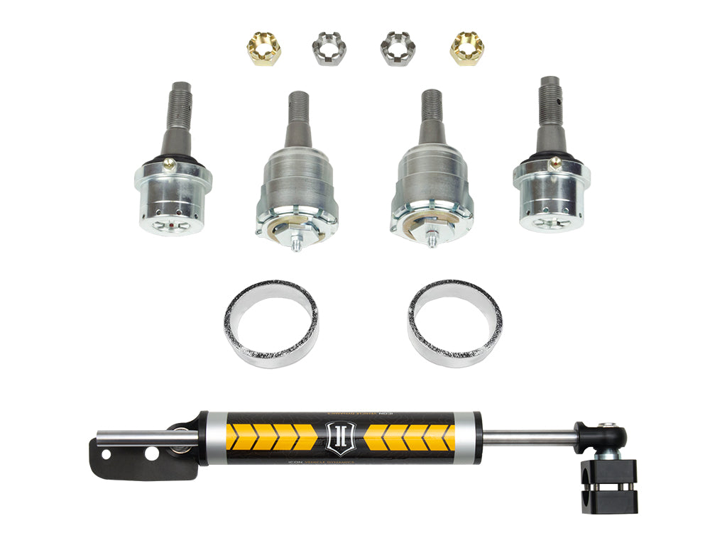 ICON Vehicle Dynamics K2211 18-23 JEEP JL/20-23 JT STAGE 1 ULTIMATE FRONT END KIT for Select Jeep Gladiator, Jeep Wrangler