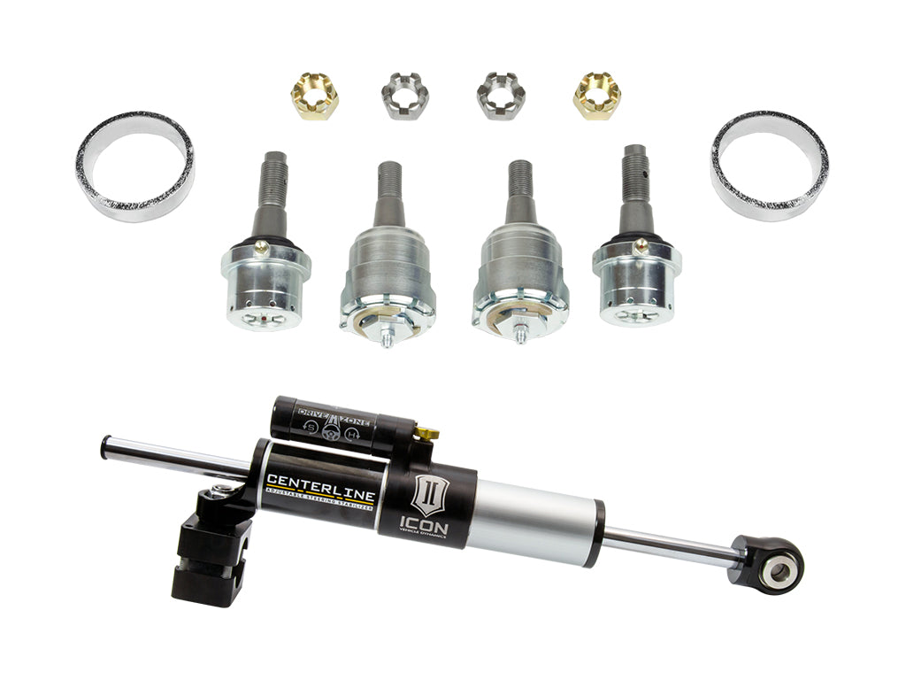 ICON Vehicle Dynamics K2212 18-23 JEEP JL/20-23 JT STAGE 2 ULTIMATE FRONT END KIT for Select Jeep Gladiator, Jeep Wrangler