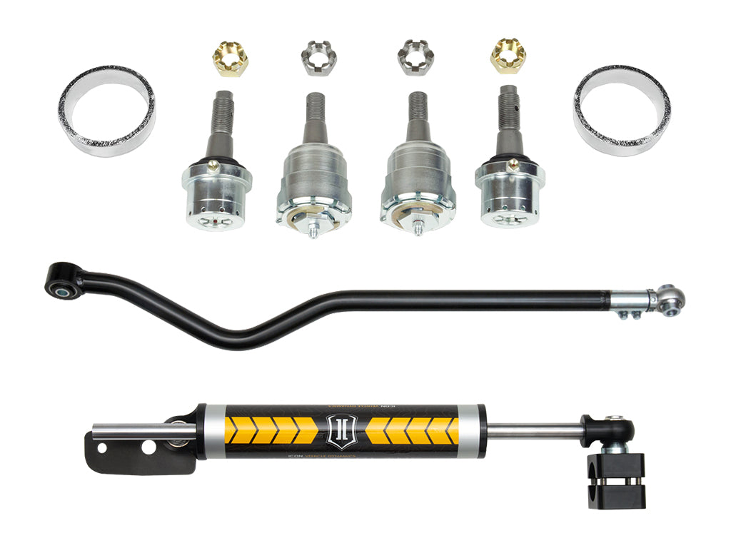 ICON Vehicle Dynamics K2213 18-23 JEEP JL/20-23 JT STAGE 3 ULTIMATE FRONT END KIT for Select Jeep Gladiator, Jeep Wrangler