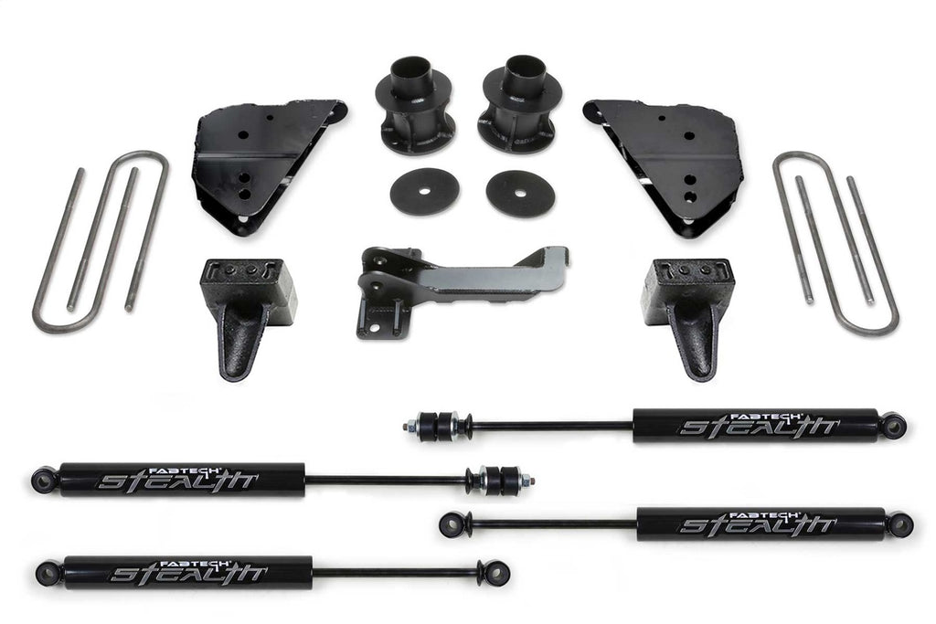 Fabtech K2404M Budget Lift System w/Shock for Select Ford F-250 Super Duty, Ford F-350 Super Duty