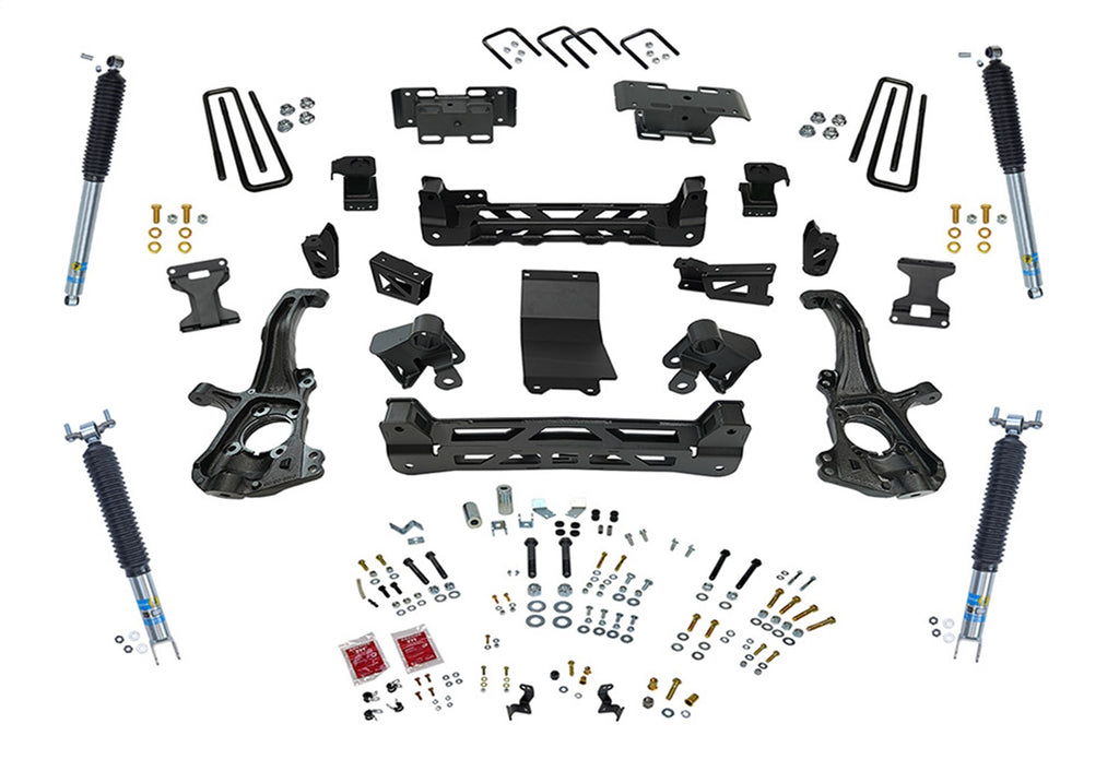 Superlift K255B 6in. Lift Kit-20-25 Silv/Sierra 2500/3500HD 4WD-Knuckle Kit w/Bilstein Shocks for Select Chevrolet Silverado HD, Chevrolet Silverado HD, GMC Sierra HD, GMC Sierra HD