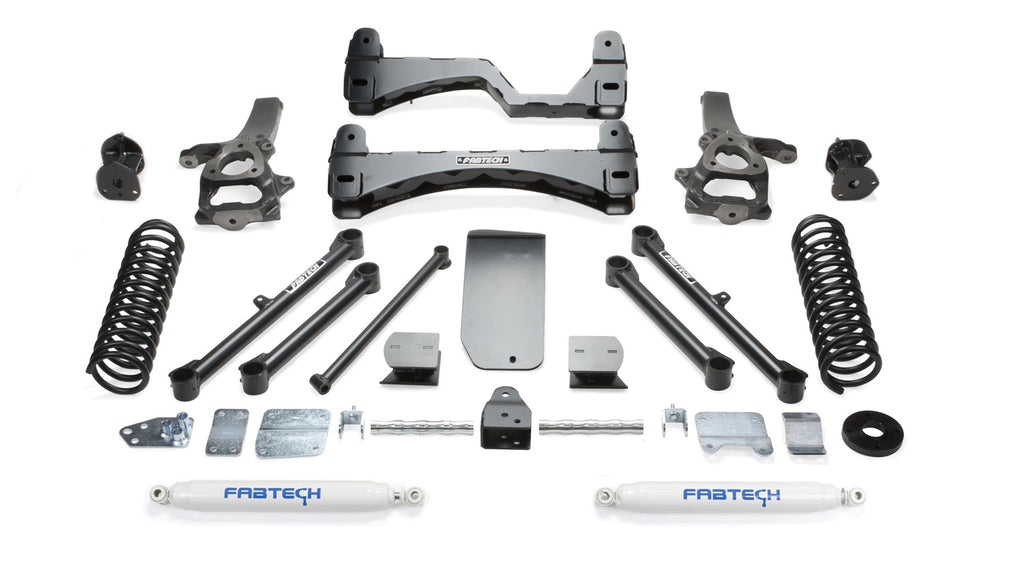 Fabtech K3055 Basic Lift System w/Shocks for Select Ram