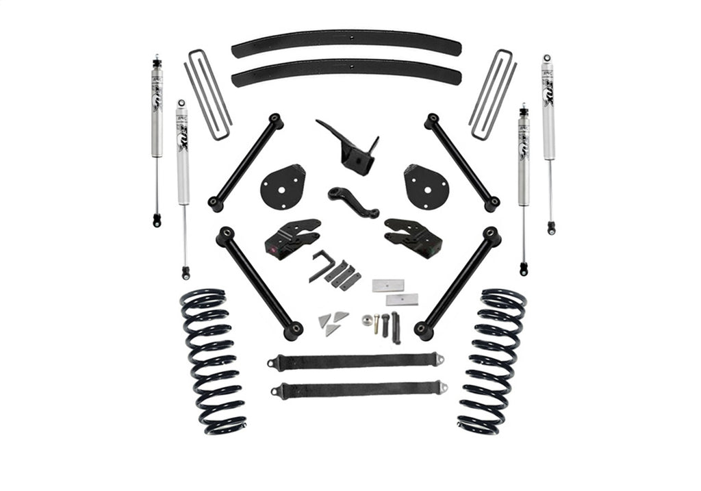 Superlift K334F 5in. Lift Kit w/FOX Shocks-94-99 Ram 2500/3500 4WD Diesel for Select Dodge Ram 2500, Dodge Ram