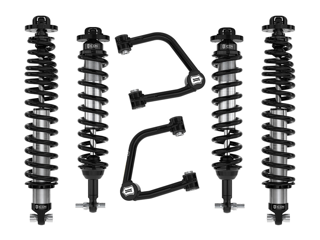 ICON Vehicle Dynamics K40003TX 21-23 BRONCO NON-SASQ 3-4" LIFT STAGE 3 SUSPENSION SYSTEM TUBULAR HEAVY RATE for Select Ford Bronco