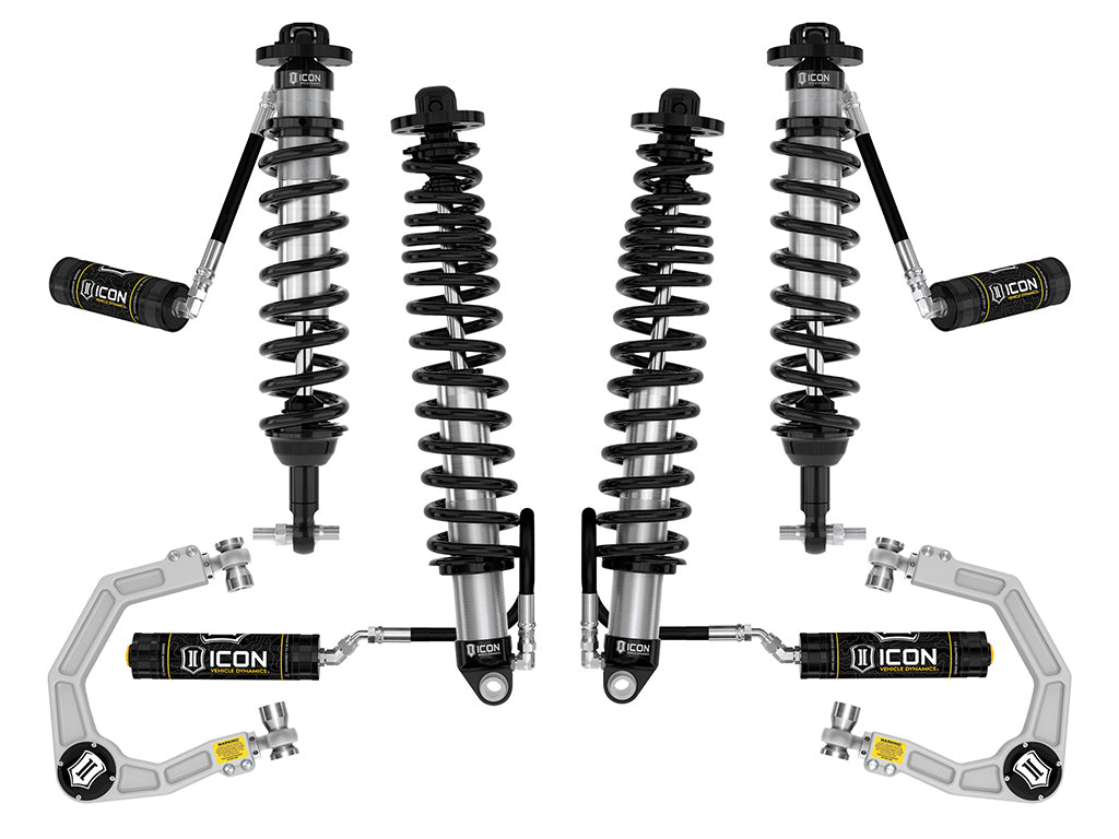 ICON Vehicle Dynamics K40014X 21-23 BRONCO SASQUATCH 2-3" LIFT STAGE 4 SUSPENSION SYSTEM BILLET HEAVY RATE for Select Ford Bronco