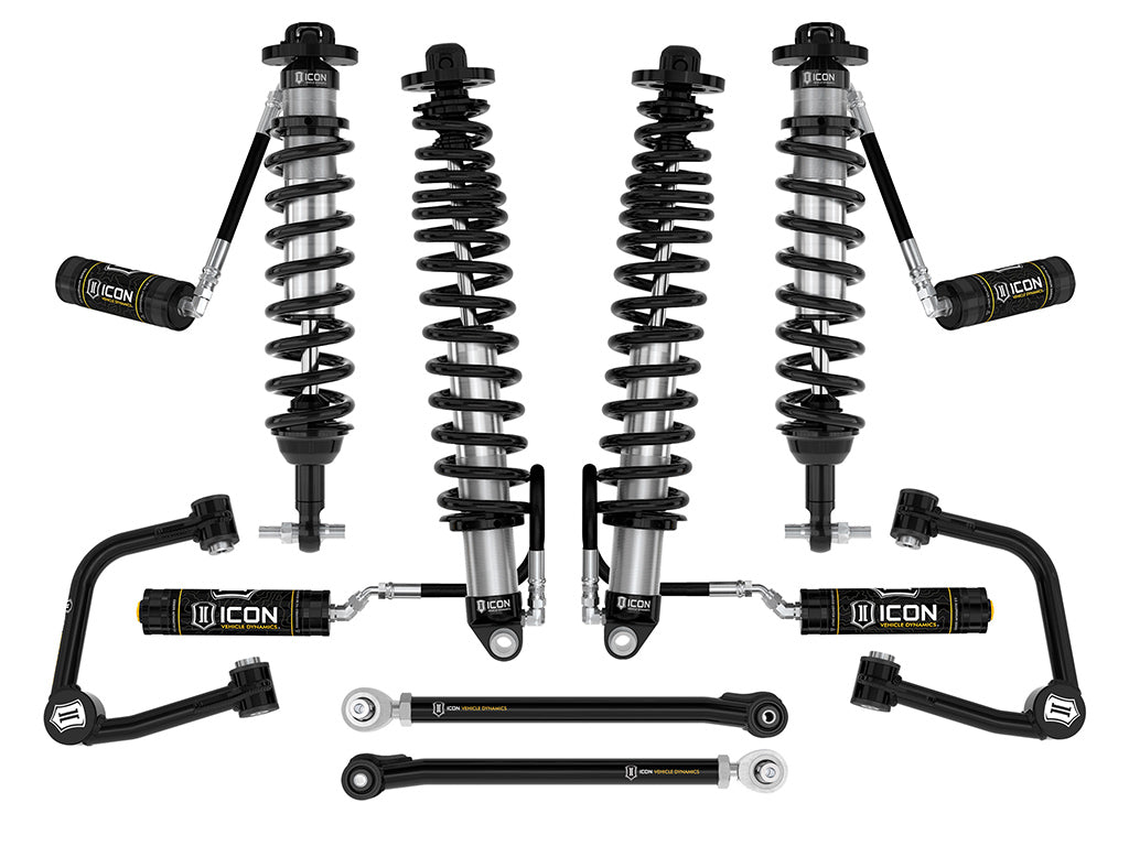ICON Vehicle Dynamics K40015TX 21-23 BRONCO SASQUATCH 2-3" LIFT STAGE 5 SUSPENSION SYSTEM TUBULAR HEAVY RATE for Select Ford Bronco