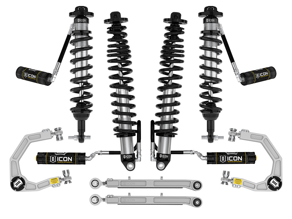 ICON Vehicle Dynamics K40015 21-23 BRONCO SASQUATCH 2-3" LIFT STAGE 5 SUSPENSION SYSTEM BILLET for Select Ford Bronco