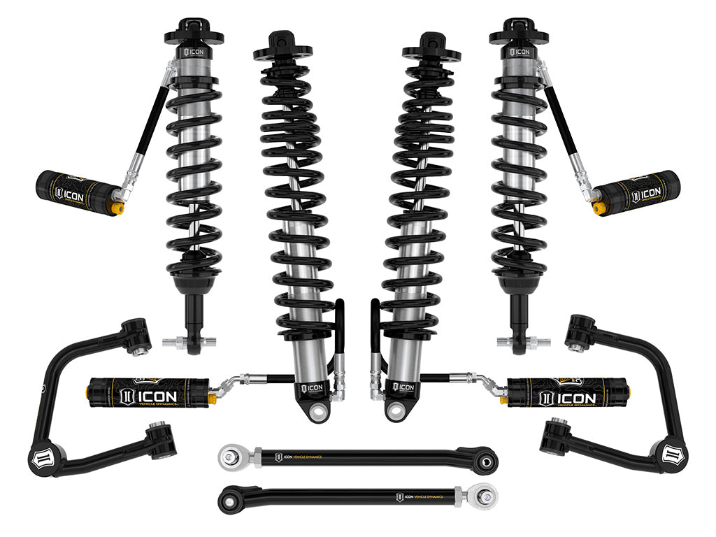 ICON Vehicle Dynamics K40016TX 21-23 BRONCO SASQ 2-3" LIFT STAGE 6 SUSPENSION SYSTEM CDCV TUBULAR HEAVY RATE for Select Ford Bronco