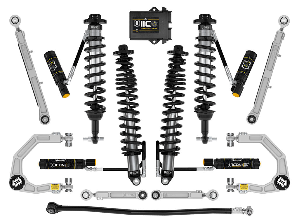 ICON Vehicle Dynamics K40018X 21-23 BRONCO SASQUATCH 2-3" LIFT STAGE 8 SUSPENSION SYSTEM BILLET HEAVY RATE for Select Ford Bronco