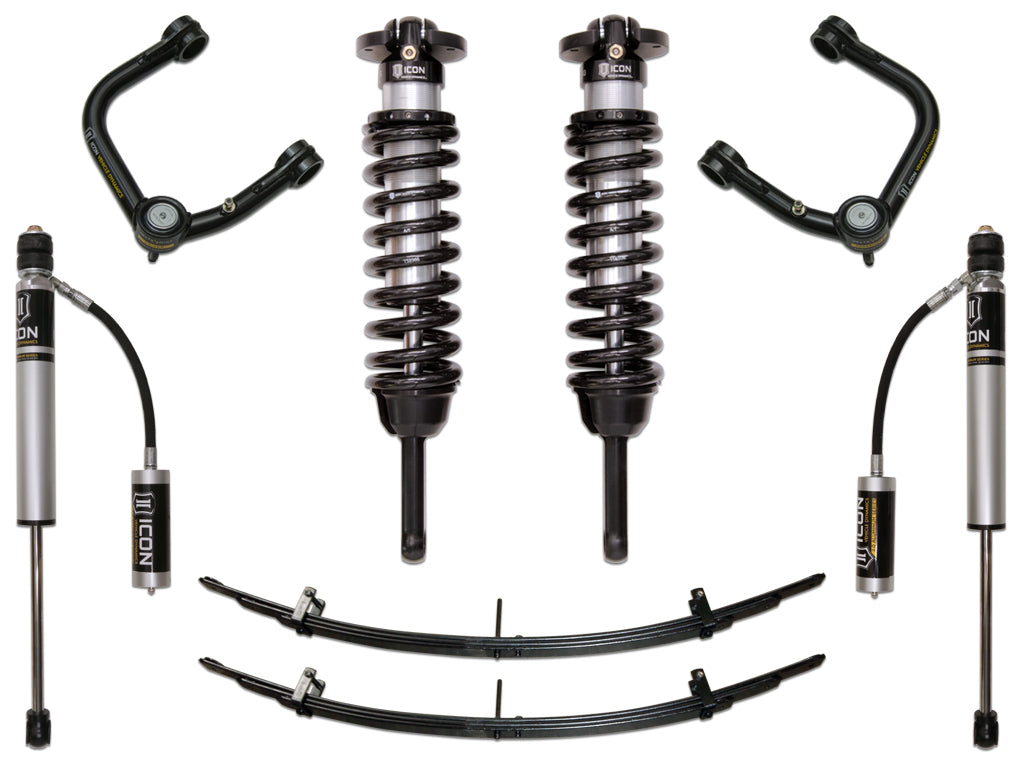ICON Vehicle Dynamics K53003T 05-15 TACOMA 0-3.5"/16-23 0-2.75" STAGE 3 SUSPENSION SYSTEM W TUBULAR UCA for Select Toyota Tacoma