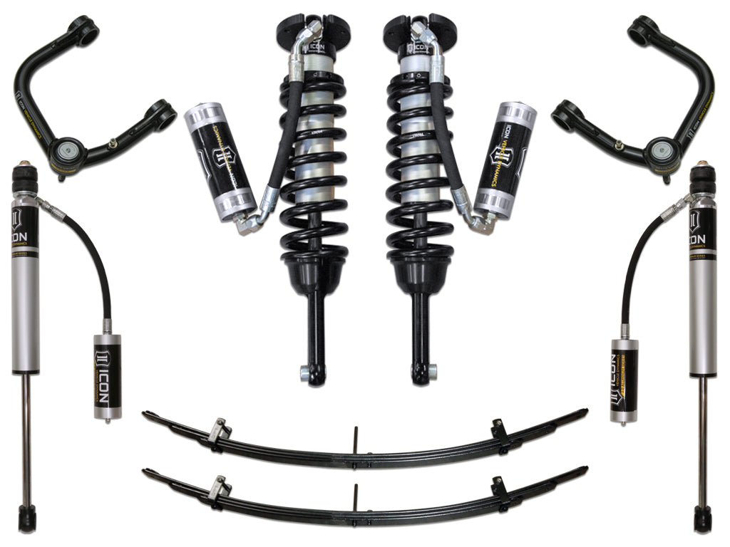 ICON Vehicle Dynamics K53004T 05-15 TACOMA 0-3.5"/16-23 0-2.75" STAGE 4 SUSPENSION SYSTEM W TUBULAR UCA for Select Toyota Tacoma