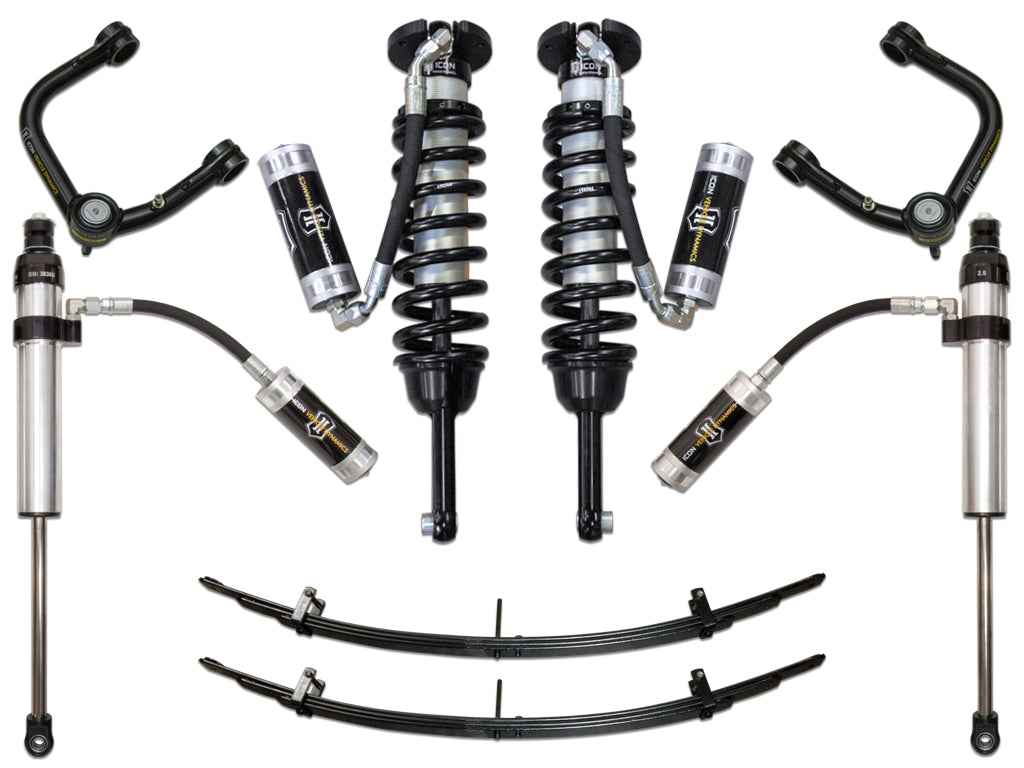 ICON Vehicle Dynamics K53005T 05-15 TACOMA 0-3.5"/16-23 0-2.75" STAGE 5 SUSPENSION SYSTEM W TUBULAR UCA for Select Toyota Tacoma