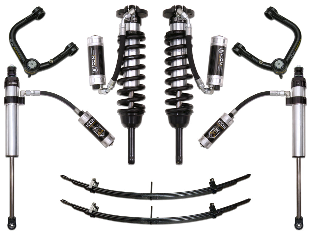 ICON Vehicle Dynamics K53006T 05-15 TACOMA 0-3.5"/16-23 0-2.75" STAGE 6 SUSPENSION SYSTEM W TUBULAR UCA for Select Toyota Tacoma