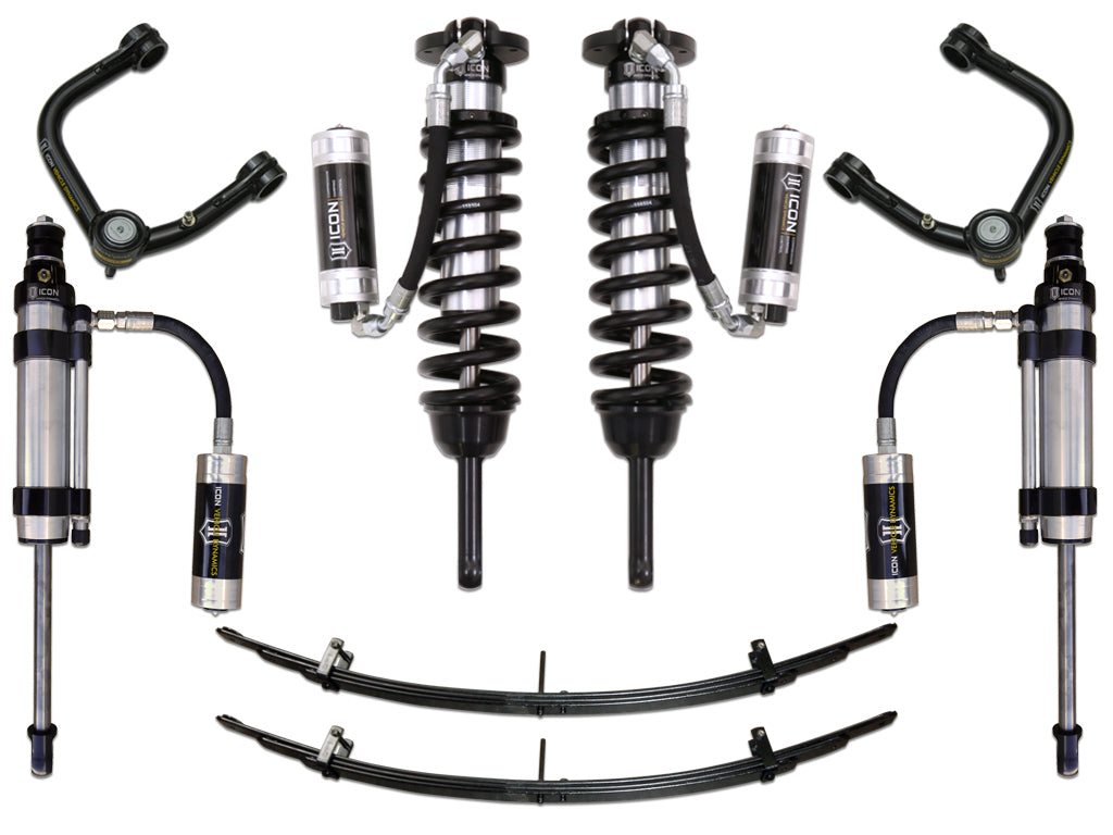 ICON Vehicle Dynamics K53007T 05-15 TACOMA 0-3.5"/16-23 0-2.75" STAGE 7 SUSPENSION SYSTEM W TUBULAR UCA for Select Toyota Tacoma