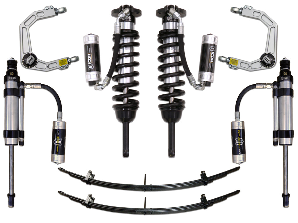 ICON Vehicle Dynamics K53007 05-15 TACOMA 0-3.5"/16-23 0-2.75" STAGE 7 SUSPENSION SYSTEM W BILLET UCA for Select Toyota Tacoma