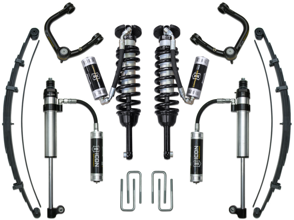 ICON Vehicle Dynamics K53008T 05-15 TACOMA 0-3.5"/16-23 0-2.75" STAGE 8 SUSPENSION SYSTEM W TUBULAR UCA for Select Toyota Tacoma
