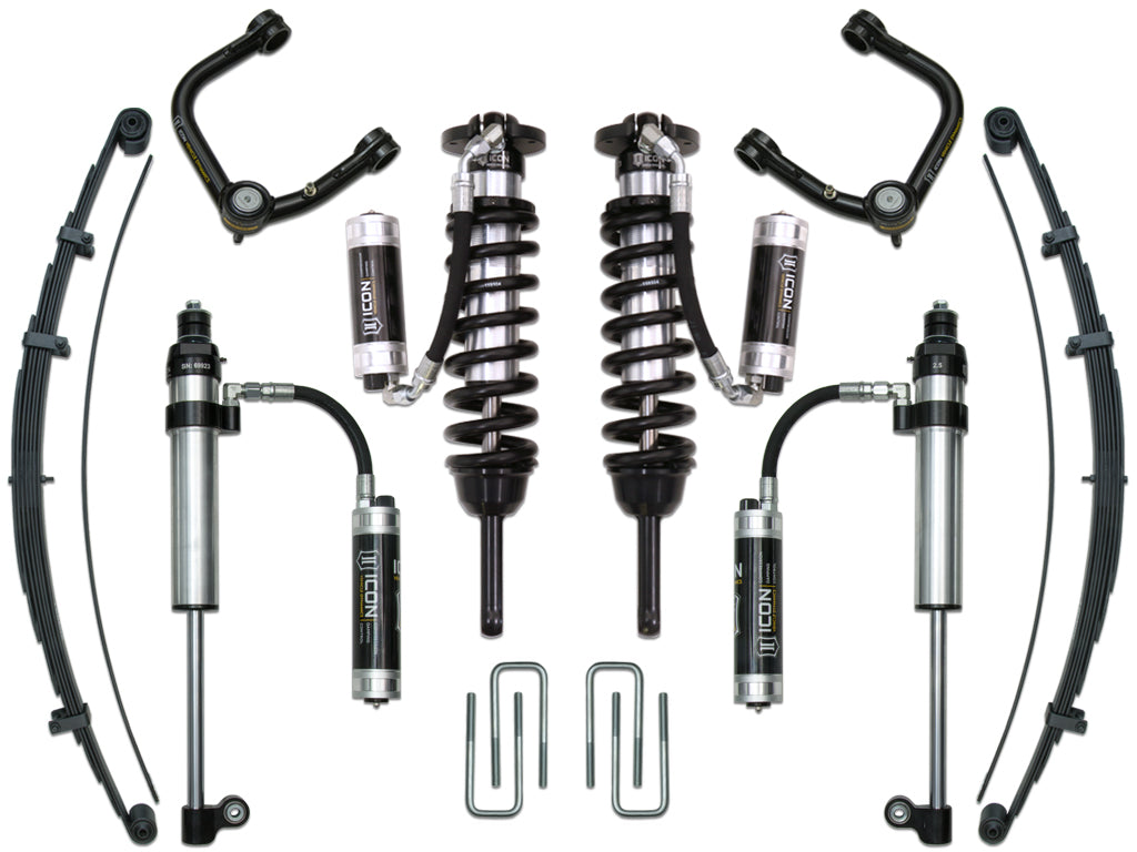 ICON Vehicle Dynamics K53009T 05-15 TACOMA 0-3.5"/16-23 0-2.75" STAGE 9 SUSPENSION SYSTEM W TUBULAR UCA for Select Toyota Tacoma