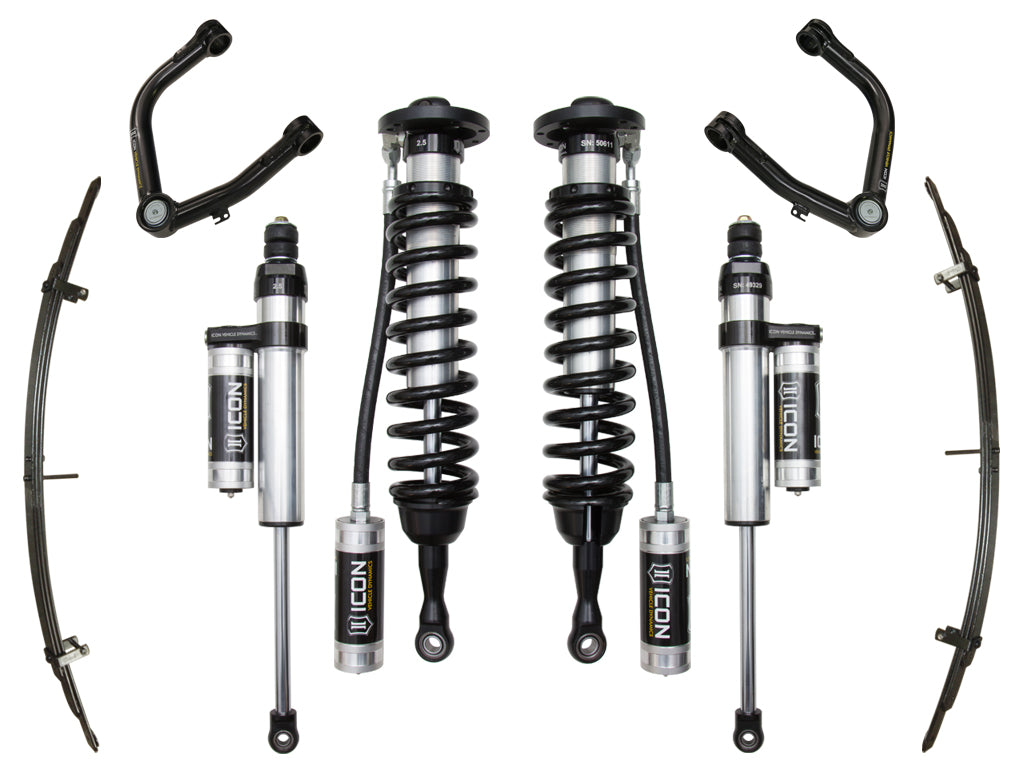 ICON Vehicle Dynamics K53025T 07-21 TUNDRA 1-3" STAGE 5 SUSPENSION SYSTEM W TUBULAR UCA for Select Toyota Tundra