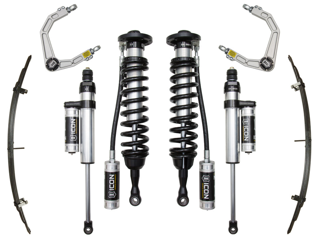 ICON Vehicle Dynamics K53025 07-21 TUNDRA 1-3" STAGE 5 SUSPENSION SYSTEM W BILLET UCA for Select Toyota Tundra