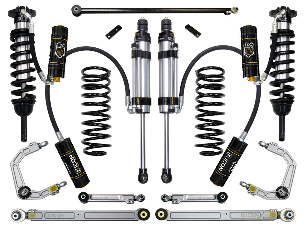 ICON Vehicle Dynamics K53068 10-24 4RNR/10-14 FJ 0-3.5" STAGE 8 SUSPENSION SYSTEM W BILLET UCA for Select Toyota 4Runner, Toyota FJ Cruiser