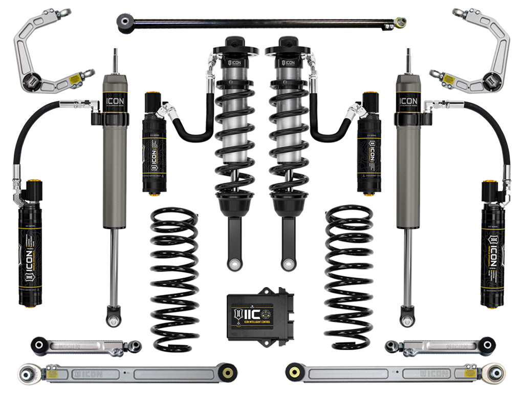 ICON Vehicle Dynamics K53069 10-24 4RUNNER 0-3.5" STAGE 9 SUSPENSION SYSTEM W BILLET UCA for Select Toyota 4Runner