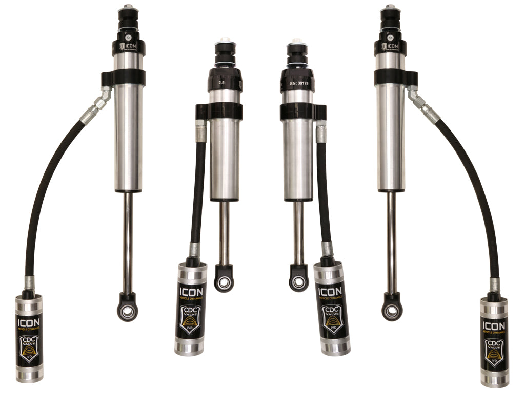 ICON Vehicle Dynamics K53083 98-07 LAND CRUISER 100 / LEXUS LX470 SERIES 0-3" STAGE 3 SUSPENSION SYSTEM for Select Lexus LX470, Toyota Land Cruiser