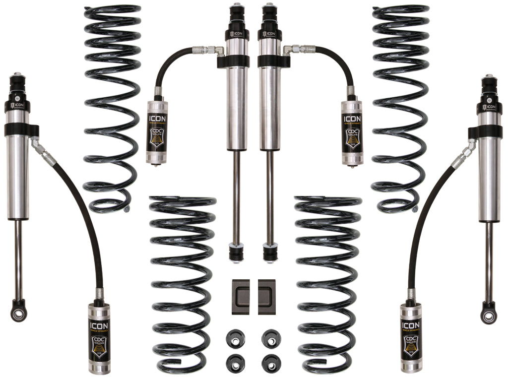 ICON Vehicle Dynamics K53093 91-97 LAND CRUISER 80 SERIES 3" STAGE 3 SUSPENSION SYSTEM for Select Toyota Land Cruiser
