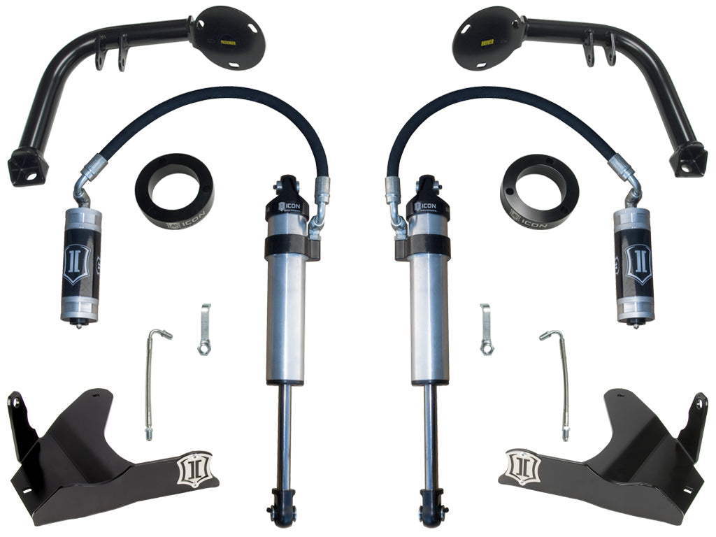 ICON Vehicle Dynamics K53111 05-15 TACOMA/03-09 4RUNNER/07-09 FJ S2 STAGE 1 UPGRADE SYSTEM for Select Lexus GX470, Toyota 4Runner, Toyota FJ Cruiser, Toyota Tacoma