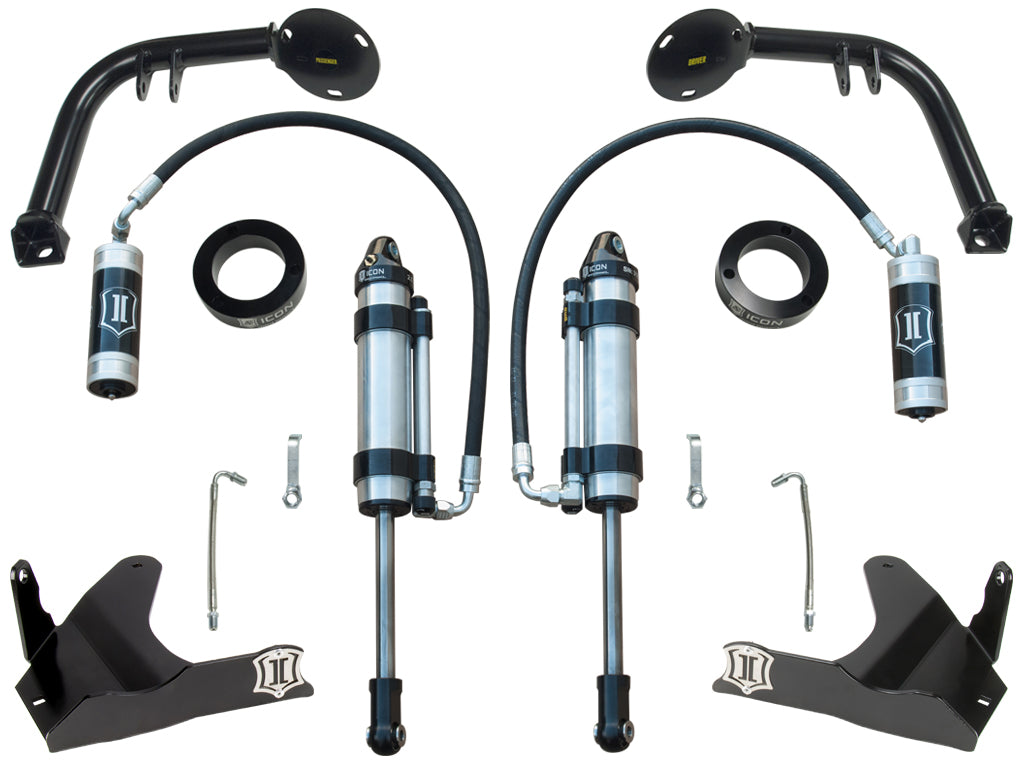 ICON Vehicle Dynamics K53113 05-15 TACOMA/03-09 4RUNNER/07-09 FJ S2 STAGE 3 UPGRADE SYSTEM for Select Lexus GX470, Toyota 4Runner, Toyota FJ Cruiser, Toyota Tacoma