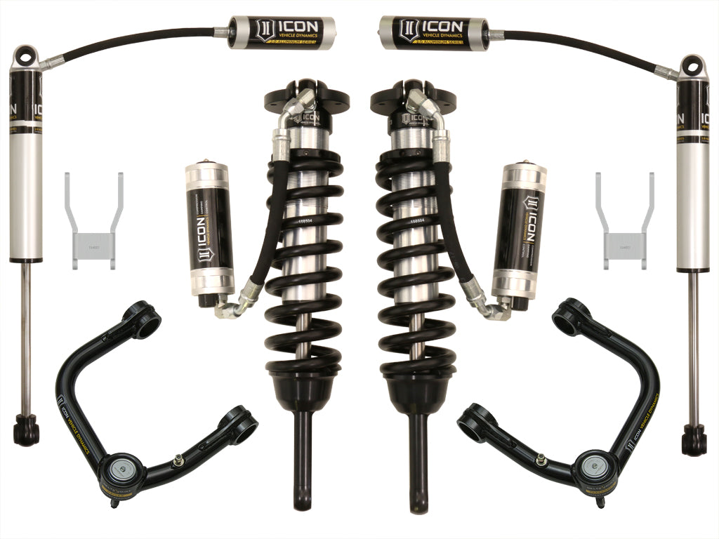 ICON Vehicle Dynamics K53145T 12-15 HILUX 0-3" STAGE 5 SUSPENSION SYSTEM W TUBULAR UCA for Select Toyota Hilux