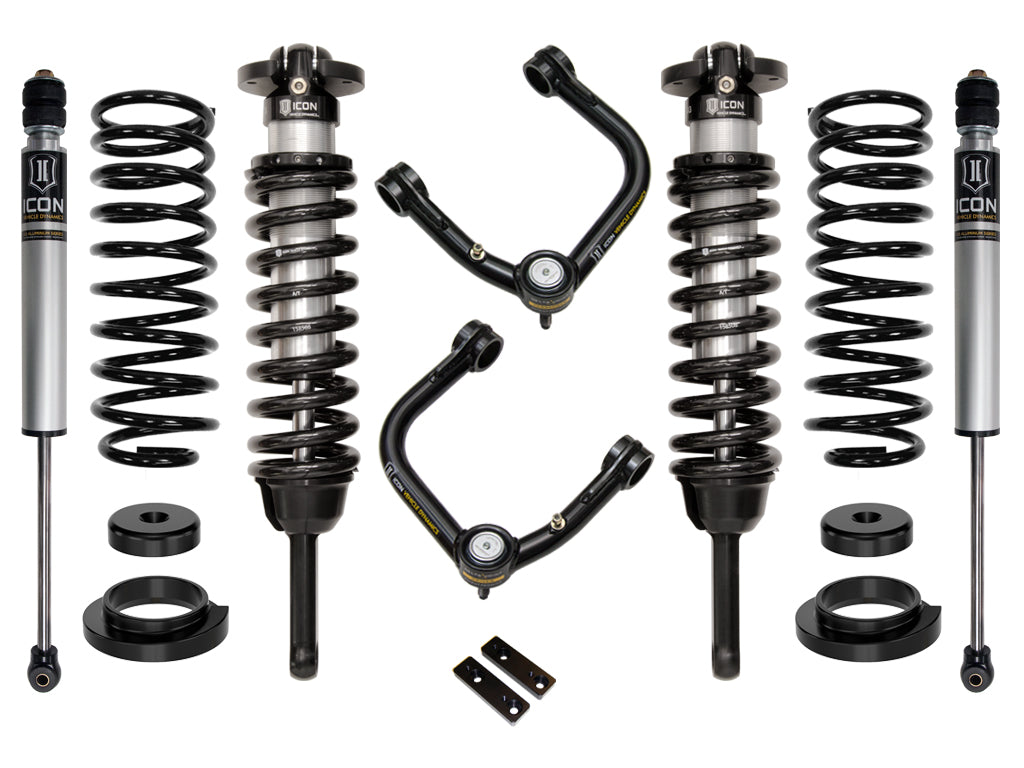 ICON Vehicle Dynamics K53172T 03-09 GX470 0-3.5" STAGE 2 SUSPENSION SYSTEM W TUBULAR UCA for Select Lexus GX470